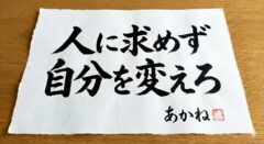 久々のあかねの格言🎌